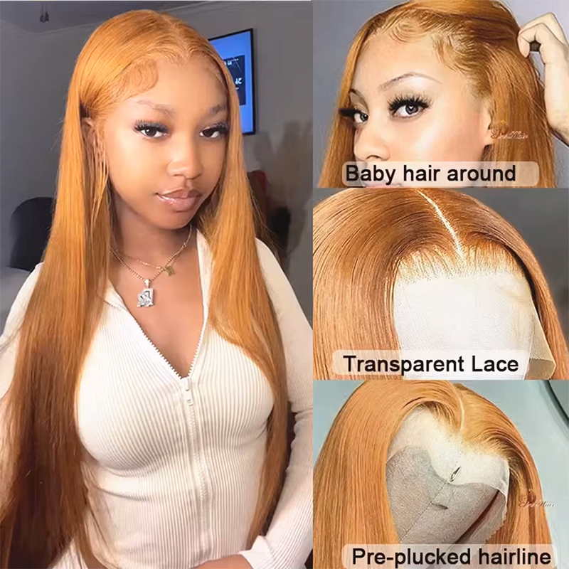 36-calowa peruka z prostą, prz – Hd Lace Frontal Wig Human Hair Pre Plucked recenzja i cena