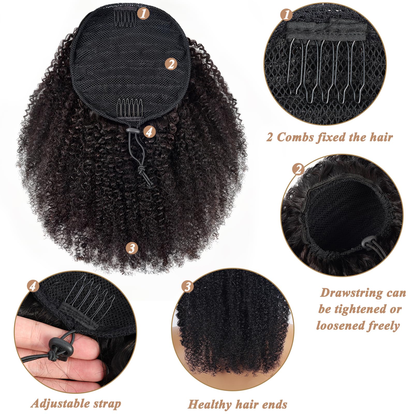 Doczepiany kucyk z naturalnych – Seamless Clip In Hair Extensions Human Hair recenzja i cena