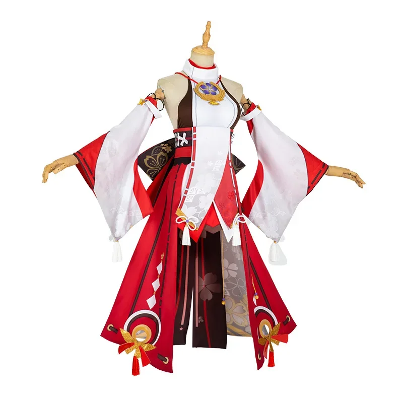 Kostium Cosplay Yae Miko Gra G – Synthetic Wigs recenzja i cena