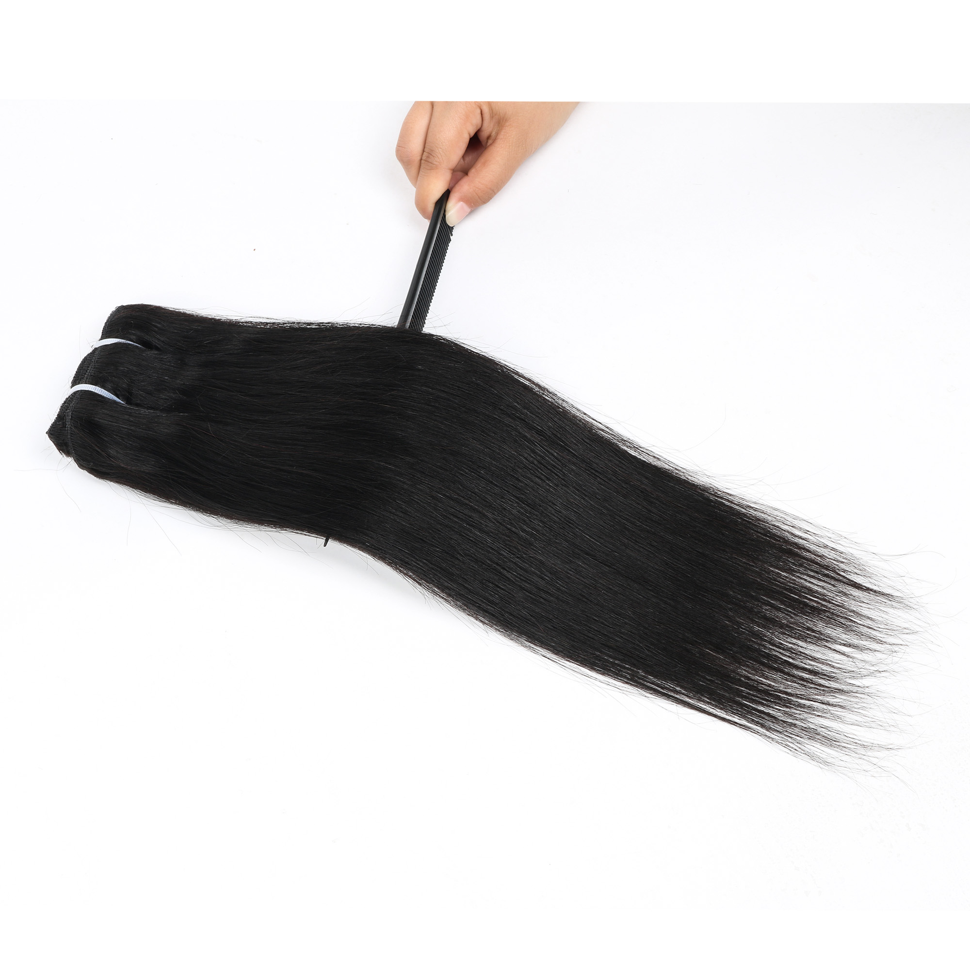 Niewidoczne, gęste, proste doc – Seamless Clip In Hair Extensions Human Hair recenzja i cena