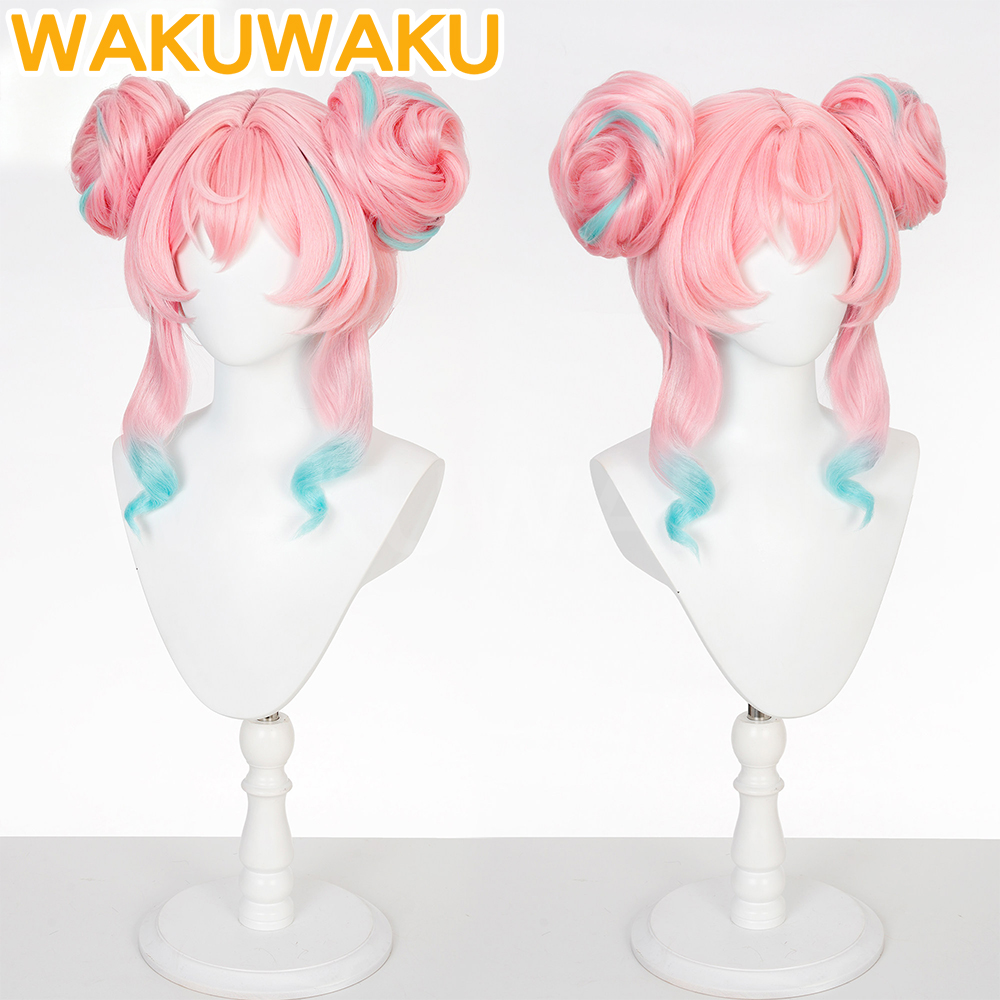 Peruka do cosplayu Hyacine z g – Synthetic Wigs recenzja i cena